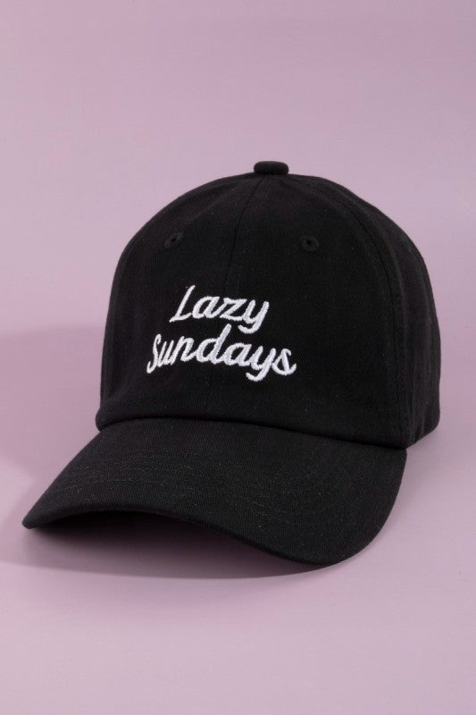 Lazy Sundays Cap